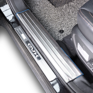 Torres Kapı Eşiği Koruma Kaplaması (Siyah ve Gümüş)