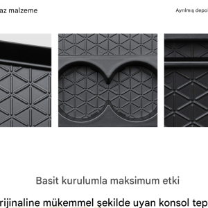Torres EVX ve Torres Facelift Uyumlu Kolçak Altı Organizer & Bardaklık Modülü